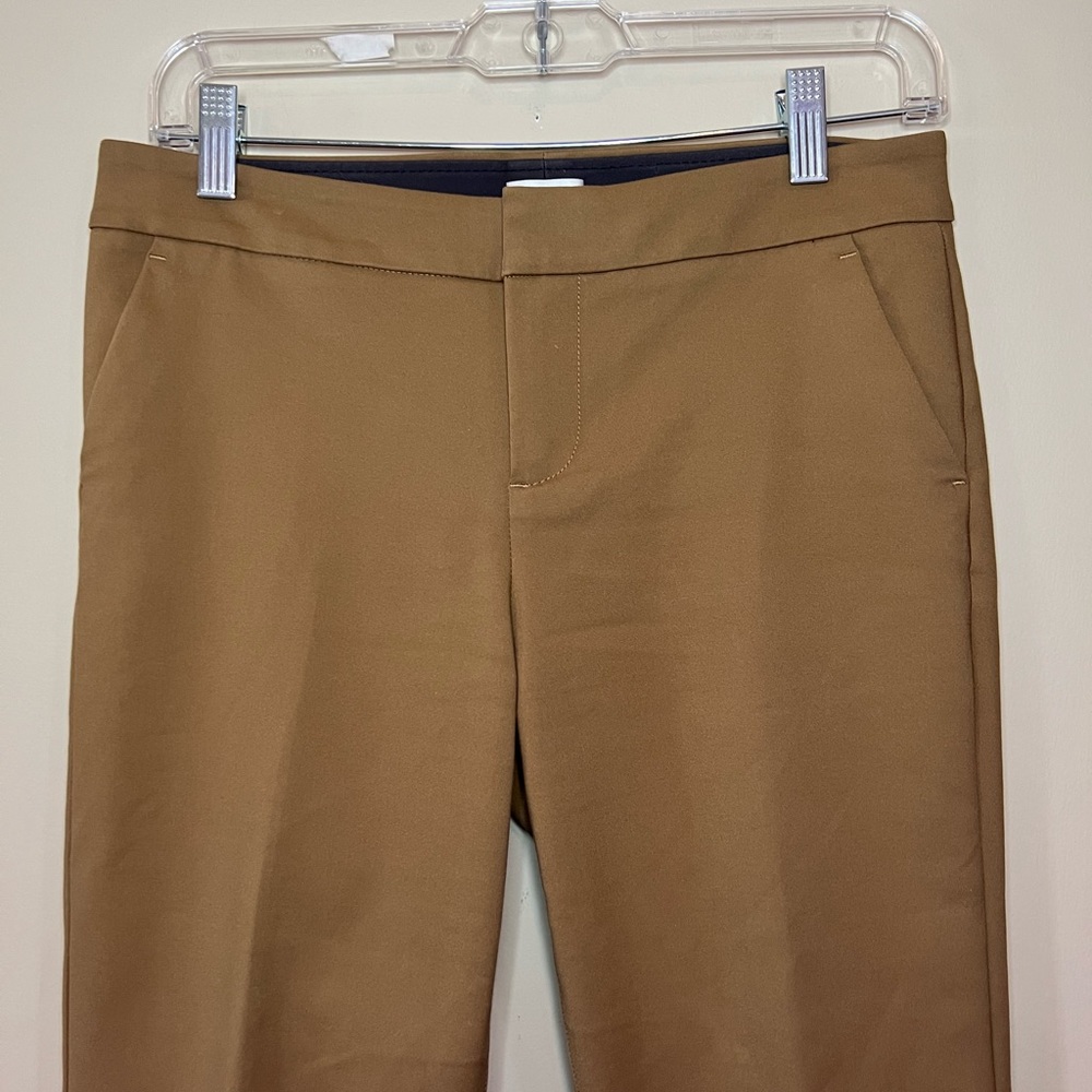 Women’s Ecru Dress Pants Camel Slacks Size 2